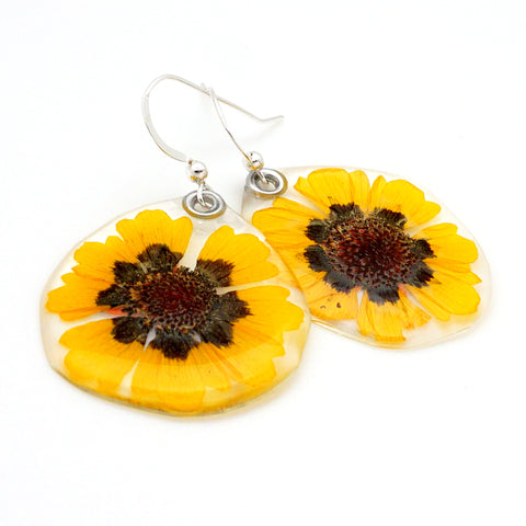 69109 Coreopsis Flower Earrings