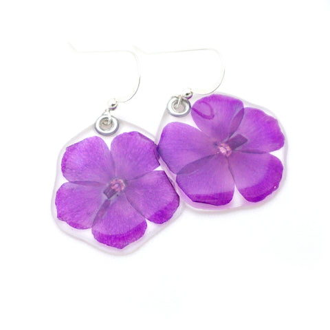 69214 Amethyst Phlox earrings