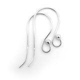 Sterling silver earring wires (pair)