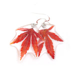 69339 Small Maple Leaf Earrings