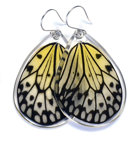 Butterfly Earrings, Paper Kite Butterfly , Bottom Wing