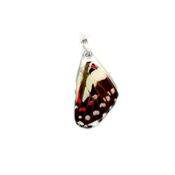 Butterfly Wing Pendant, Pale Green Triangle, Bottom Wing