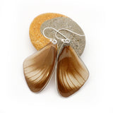 0617 Butterfly Wing Earrings, Taenaris Urania, top wings