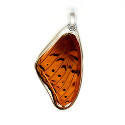 BU-0500-T-PE<BR>Butterfly Pendant Only, Cramer's Cruiser, Top Wing